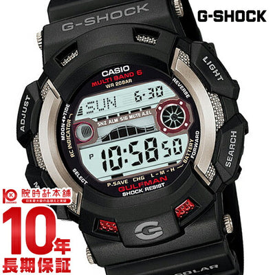 カシオ Ｇショック G-SHOCK マスターオブG GULFMAN ガルフマン MULTIBAND6 タフソーラー電波 GW-9110-1JF メンズ 腕時計 時計