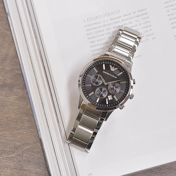 エンポリオアルマーニ EMPORIOARMANI クロノグラフ AR2434
