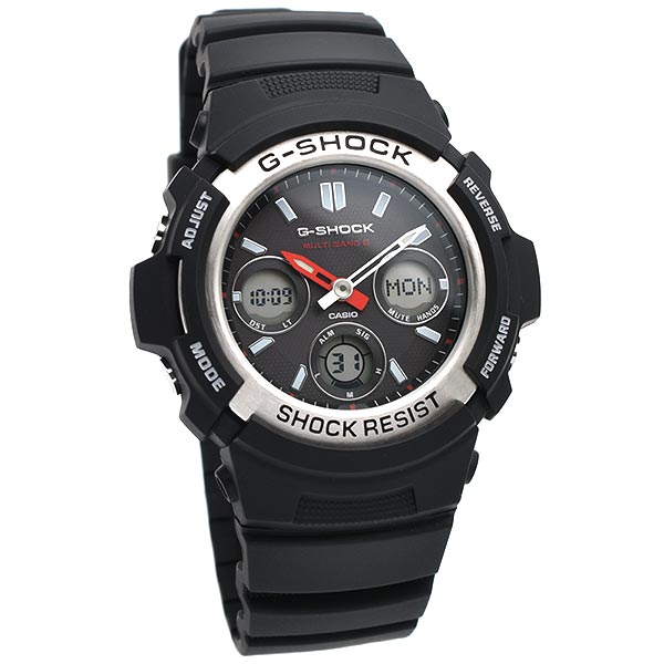 カシオ Ｇショック G-SHOCK タフソーラー 電波時計 MULTIBAND 6 AWG-M100-1AJF メンズ 腕時計 時計