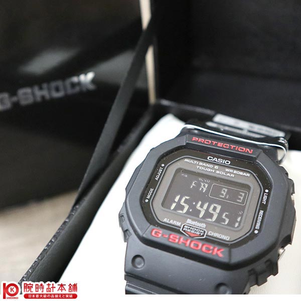 カシオ Ｇショック G-SHOCK Bluetooth 電波ソーラー GW-B5600HR-1JF メンズ
